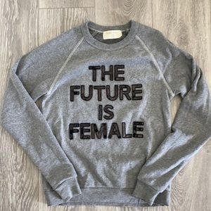 Bow and Drape sweatshirt